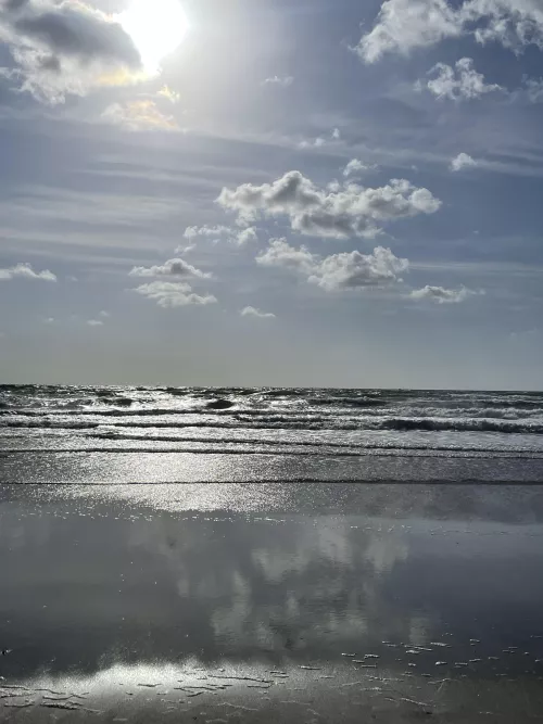 Morning beach walk  by VagariTurtle