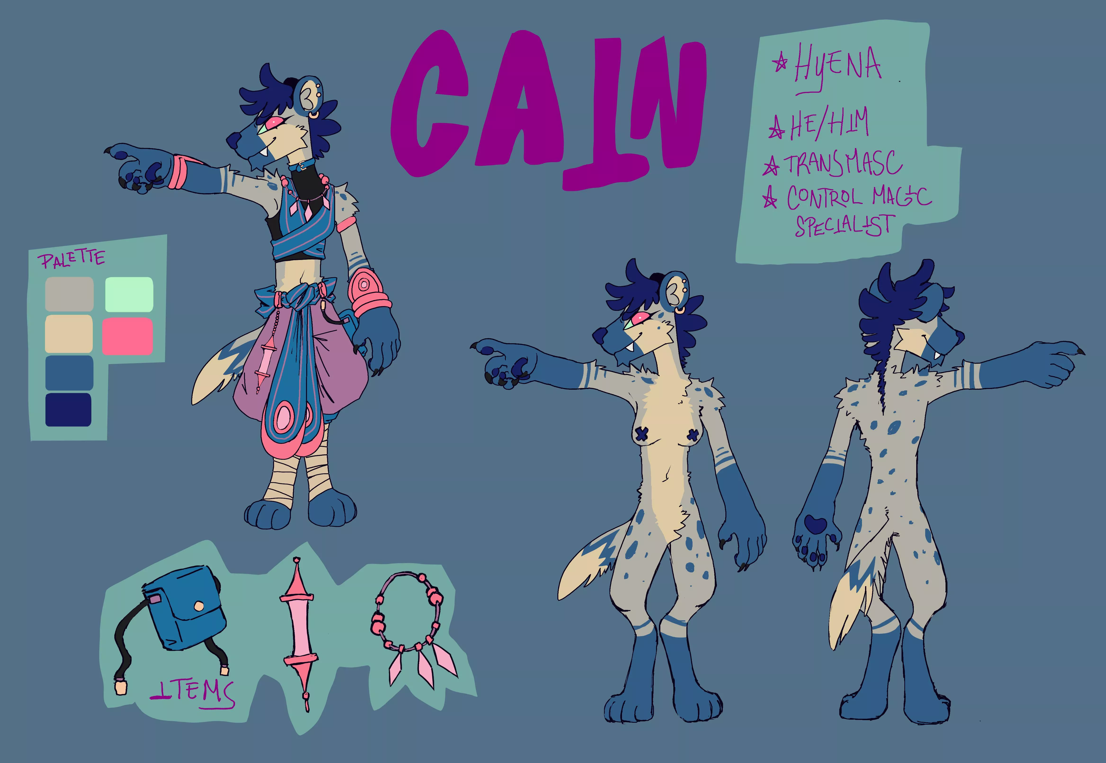[OC] fiiiiinally figured out a name n final design for this guy posted by clavvvs