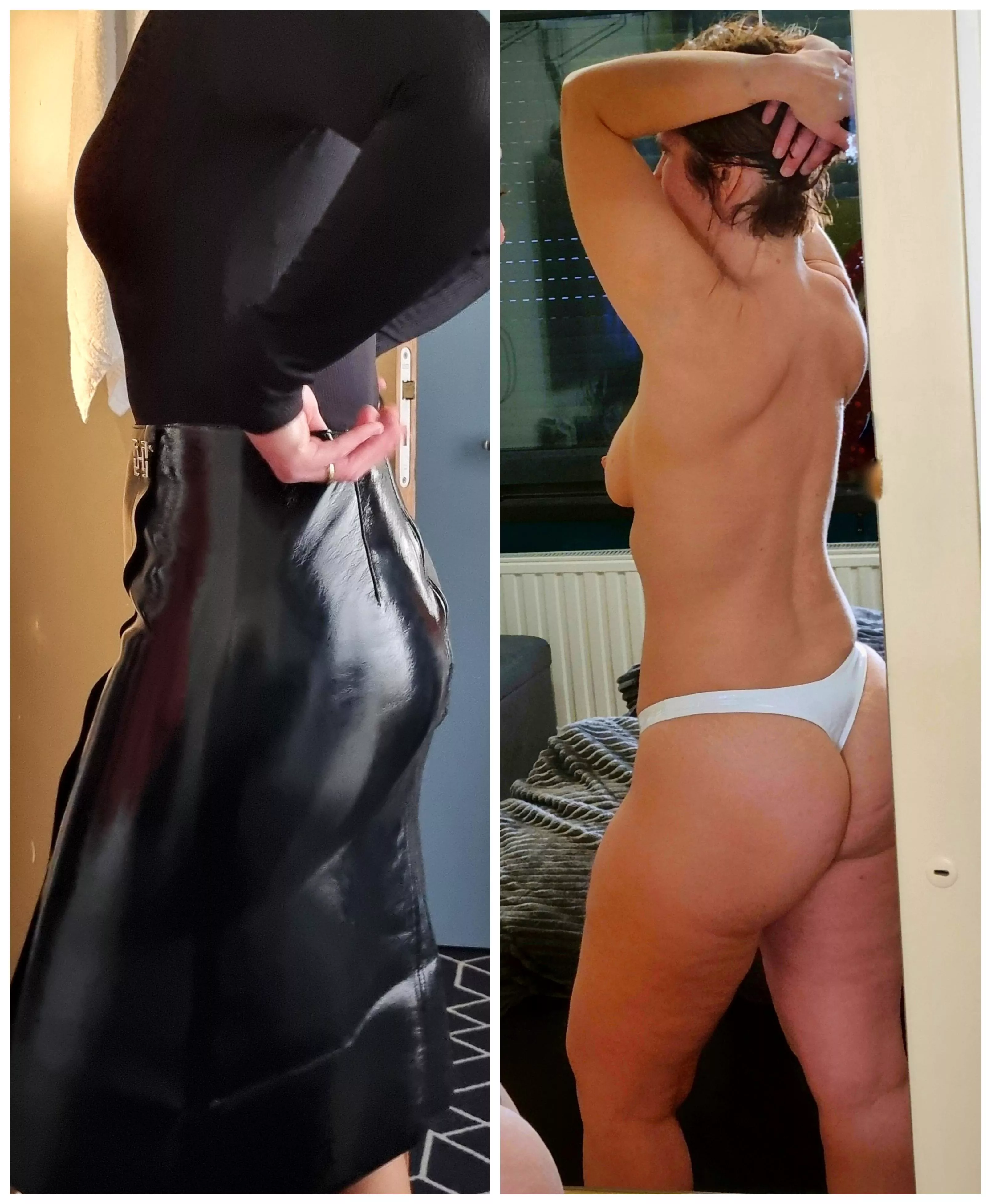 Office attire and what's hiding underneath posted by zzz0114