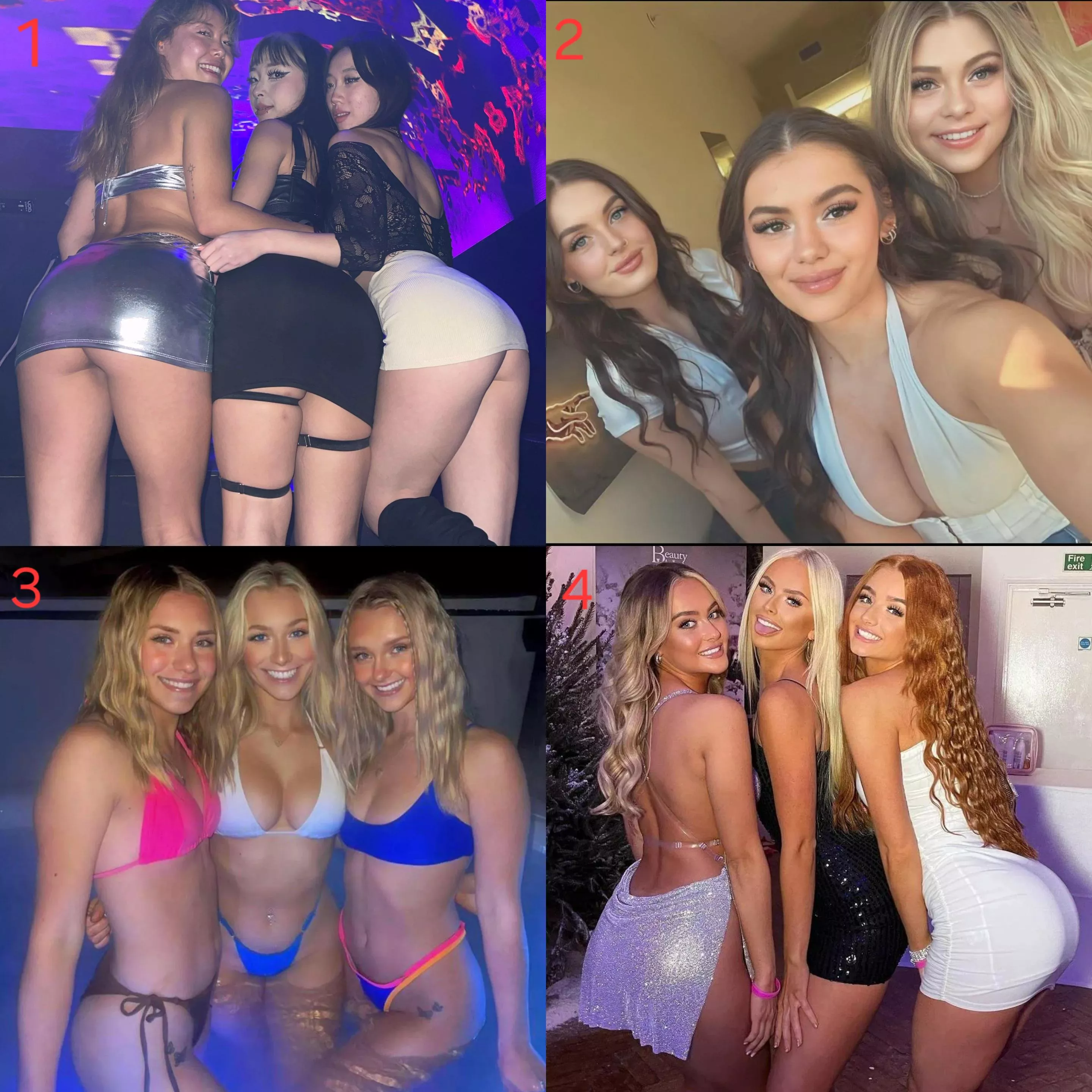 Pick your harem for a weekend [4] posted by WetFloor5