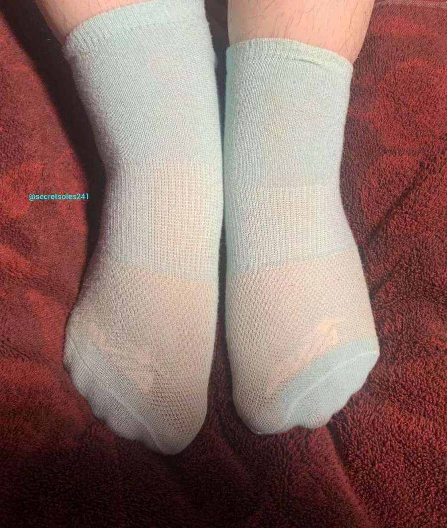 Selling used socks, more than just these☺️ Dm if interested  posted by Secretsoles241