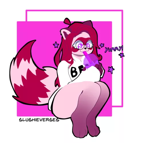 the most dramatic drawing I've ever made [art by me] :3 by Slushieverses