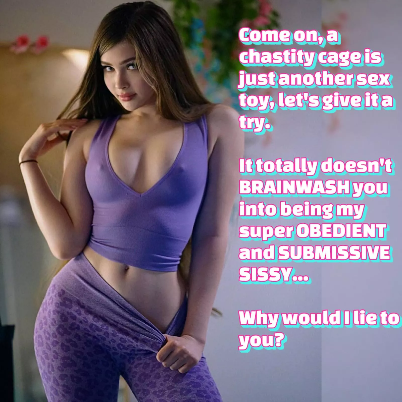 Always trust hot babes! posted by New-Essay4764