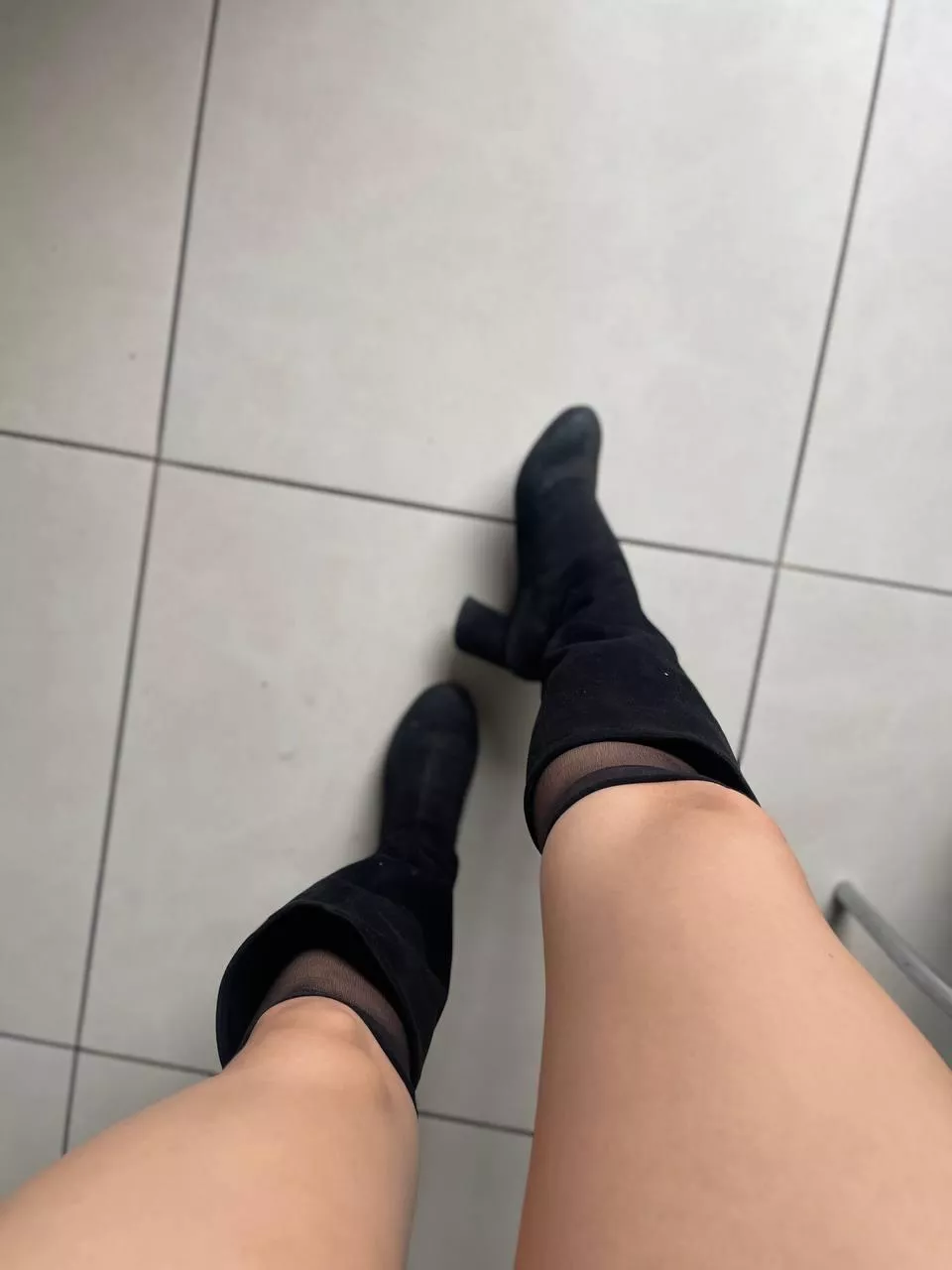 Do men like them like this, or do the boots have higher heels posted by Annecollinx