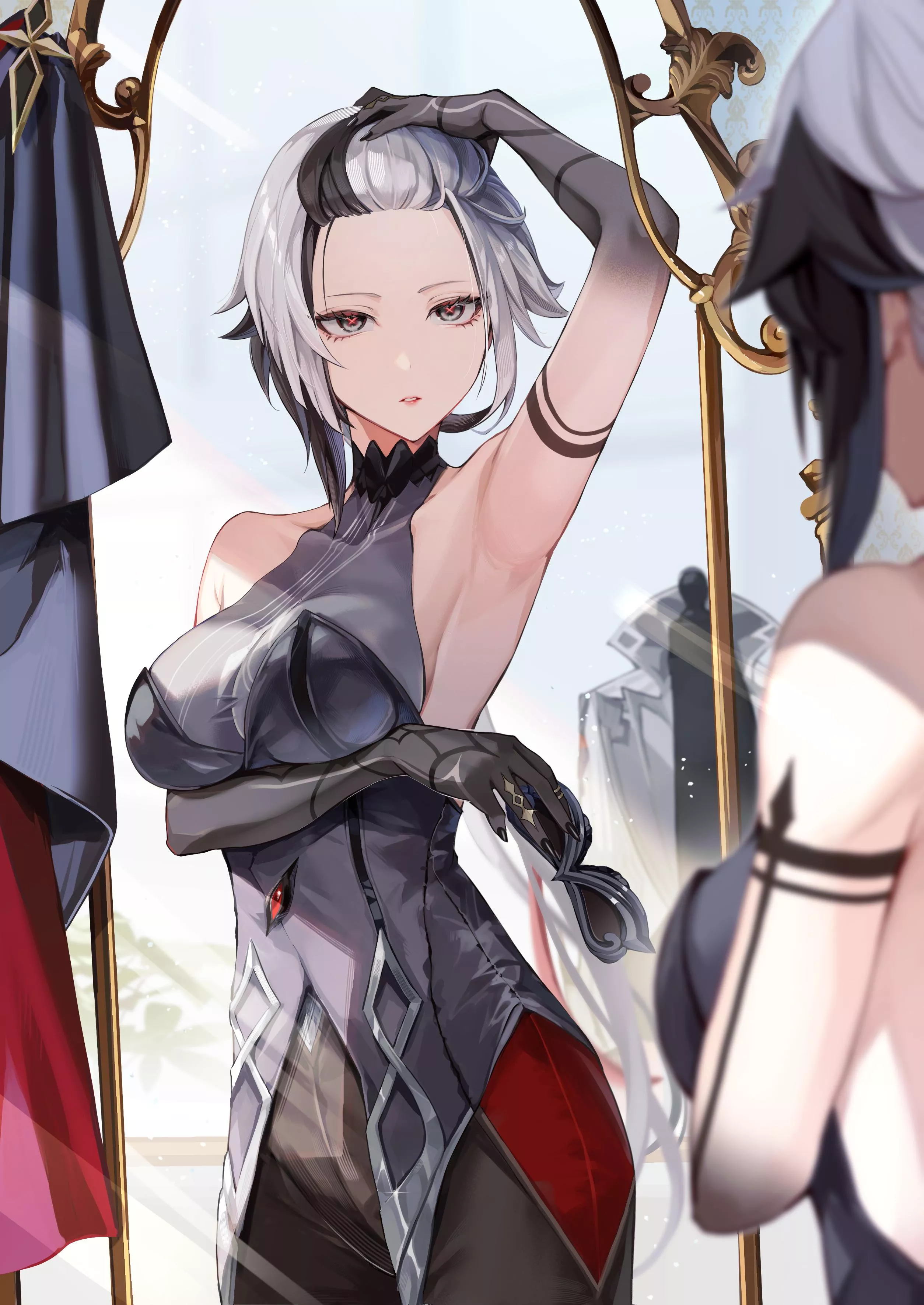 Fatui Harbinger Arlecchino (paitayu) [Genshin Impact] posted by TheRoySez