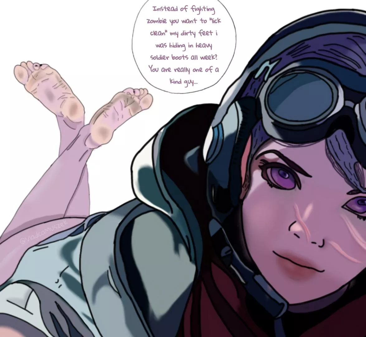 Samantha Maxis dirty feet (CallOfDuty) [VladcaMuszek]  posted by VladcaMuszek