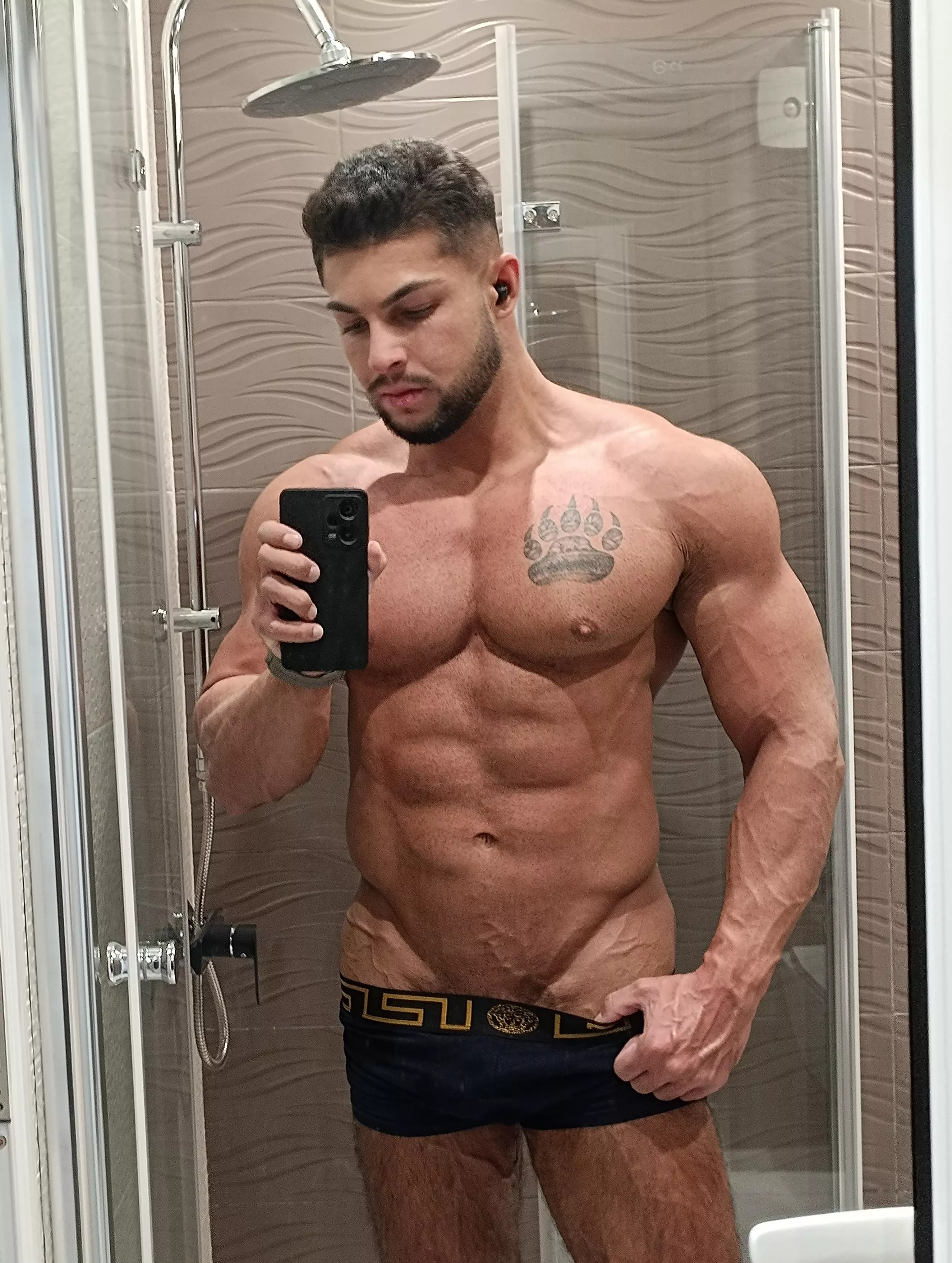 Shower together  posted by muscletrunks