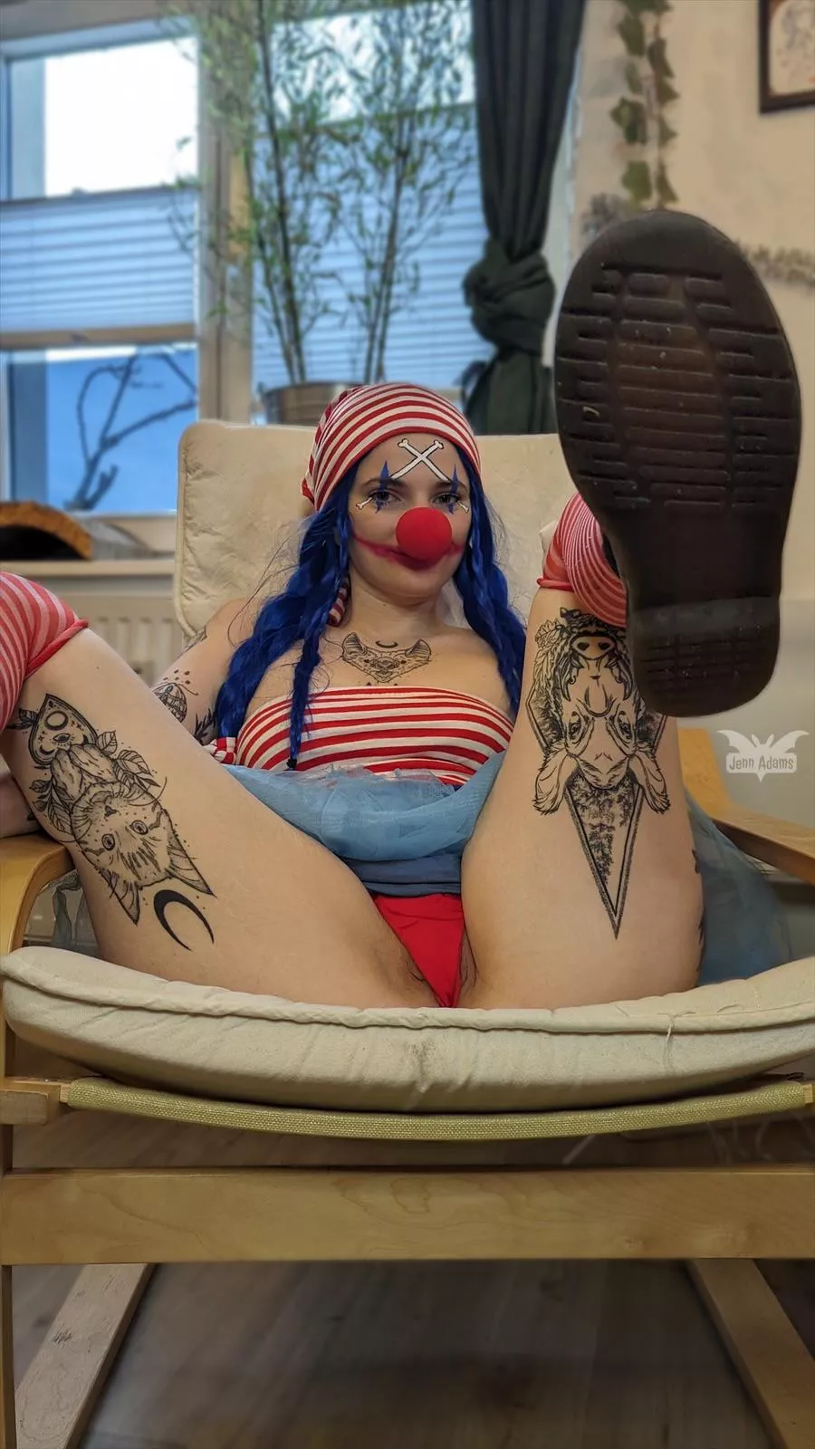 Buggy the Clown from One Piece by Jenny Adams  posted by Jenn_Adams