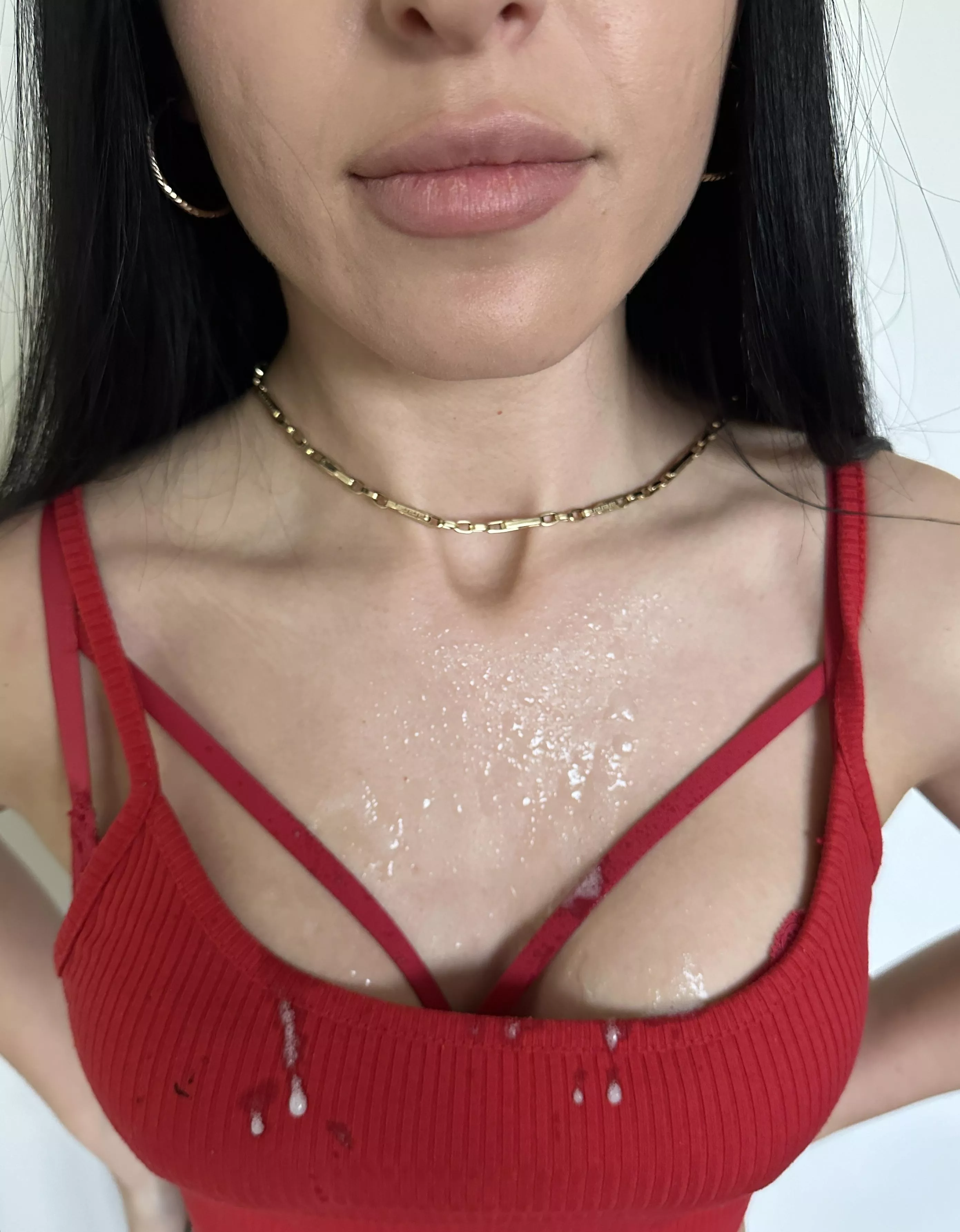 I could make you cum with my size  tits wrapped around them!!! posted by Charming_Vera