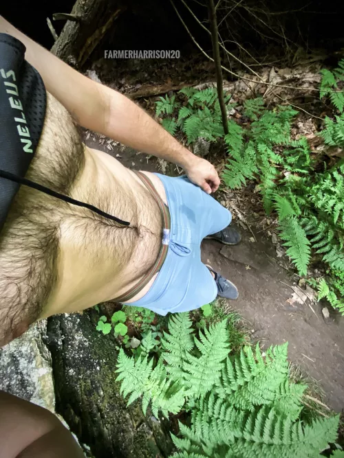 Put your hand down my shorts and feel my damp jock by FarmerHarrison20