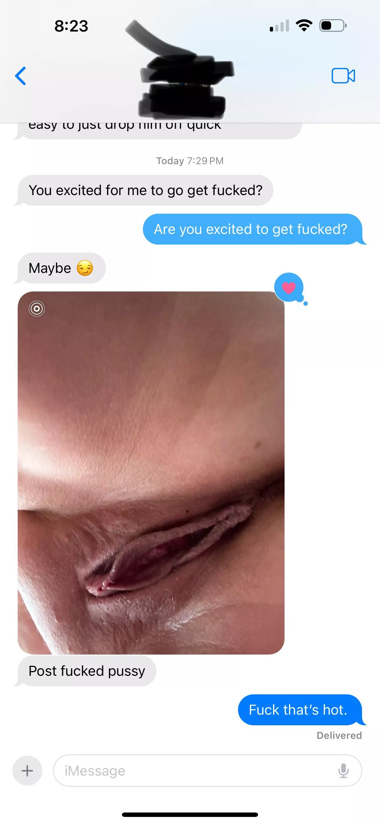 Wife went on a date. Who else likes a freshly used pussy? posted by funlifeND