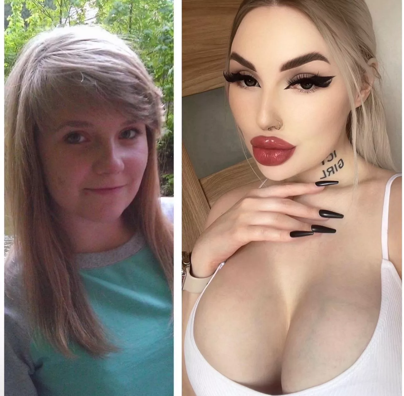 18 vs 23 😋 posted by charlotteventurax