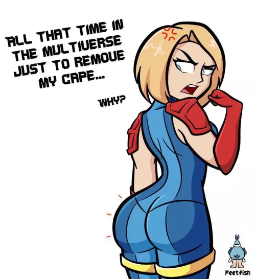 Anyone else love Injustice 2 Supergirl? (Feetfish)  by ItzAMoryyy