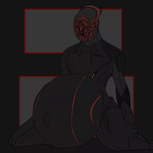 [Art by me] What if jade and stalkers roles were switched. Boypregnant stalker by TheDnDProtogen