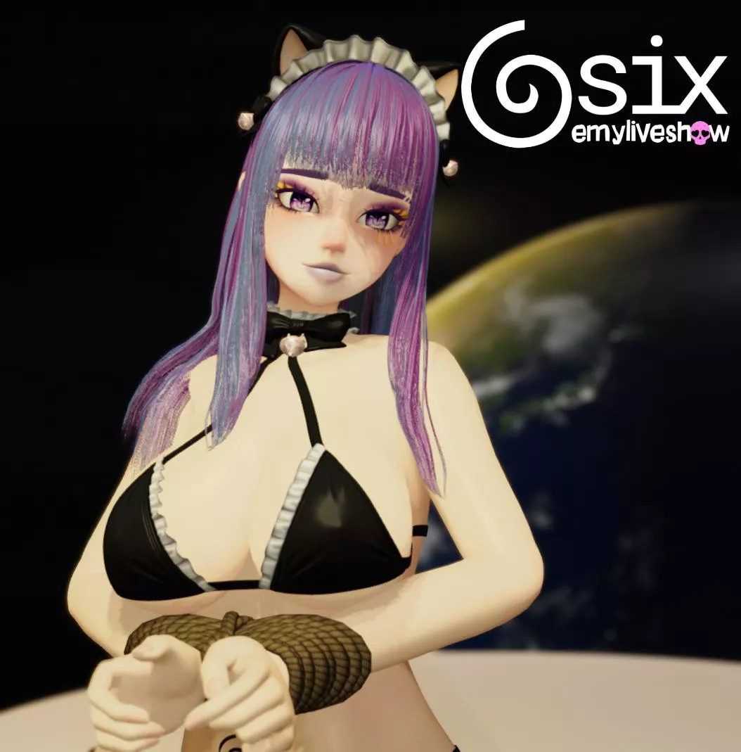 Cyber kitty is waiting for you http://chaturbate.com/emyliveshow posted by EmyLiveShow