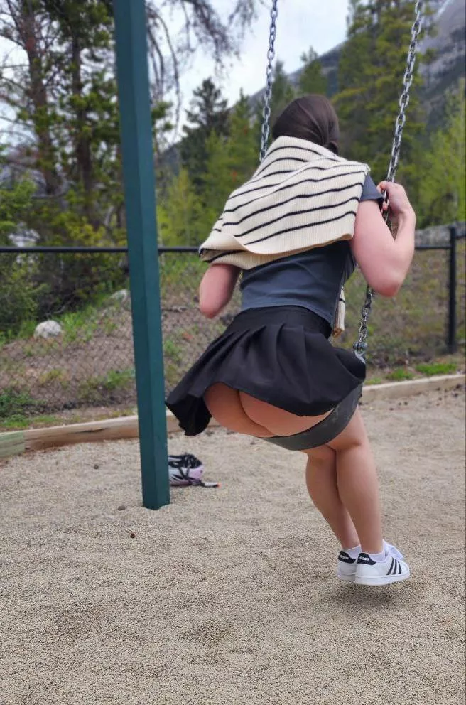 Daddy let me ride your swing posted by Purring_Honey_