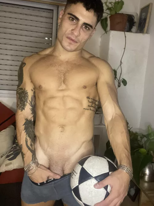 Does this soccer stud's bulge score a goal in your pants?  by OliverKinggxoxo