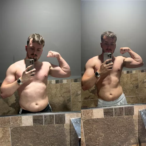 Feb to now. Feeling a bit less reflective 😆 by loner0803