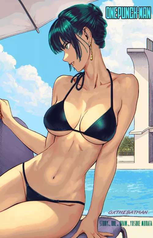 Fubuki at the pool [One Punch Man] by GxTheBatmanYouTube