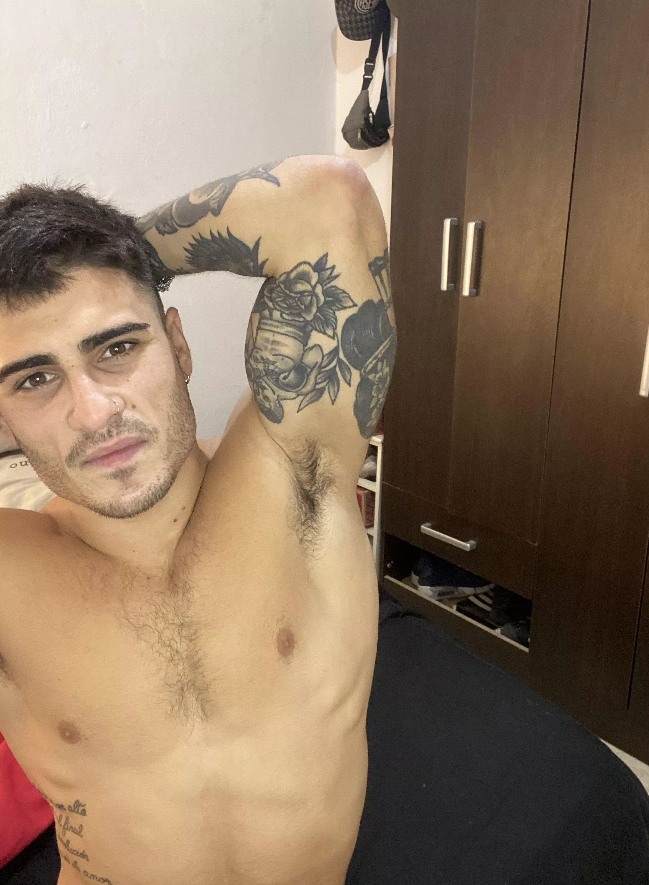 Got a fetish for stinky armpits? Let me shove your head on them  posted by OliverKinggxoxo