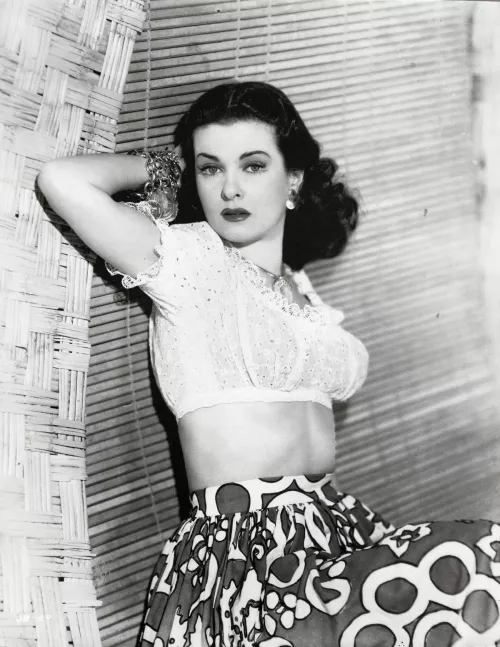 Joan Bennett in a production still for The Macomber Affair (1947) by bil_sabab