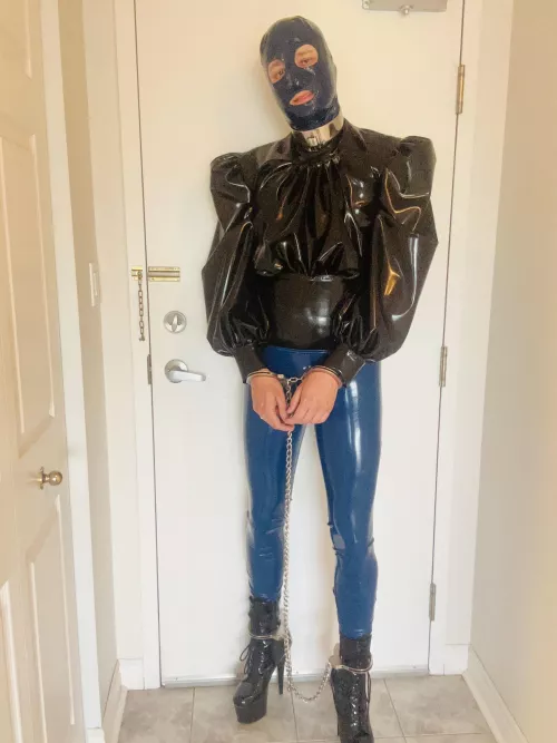 Latex and metal. A great combination  by burlboy13