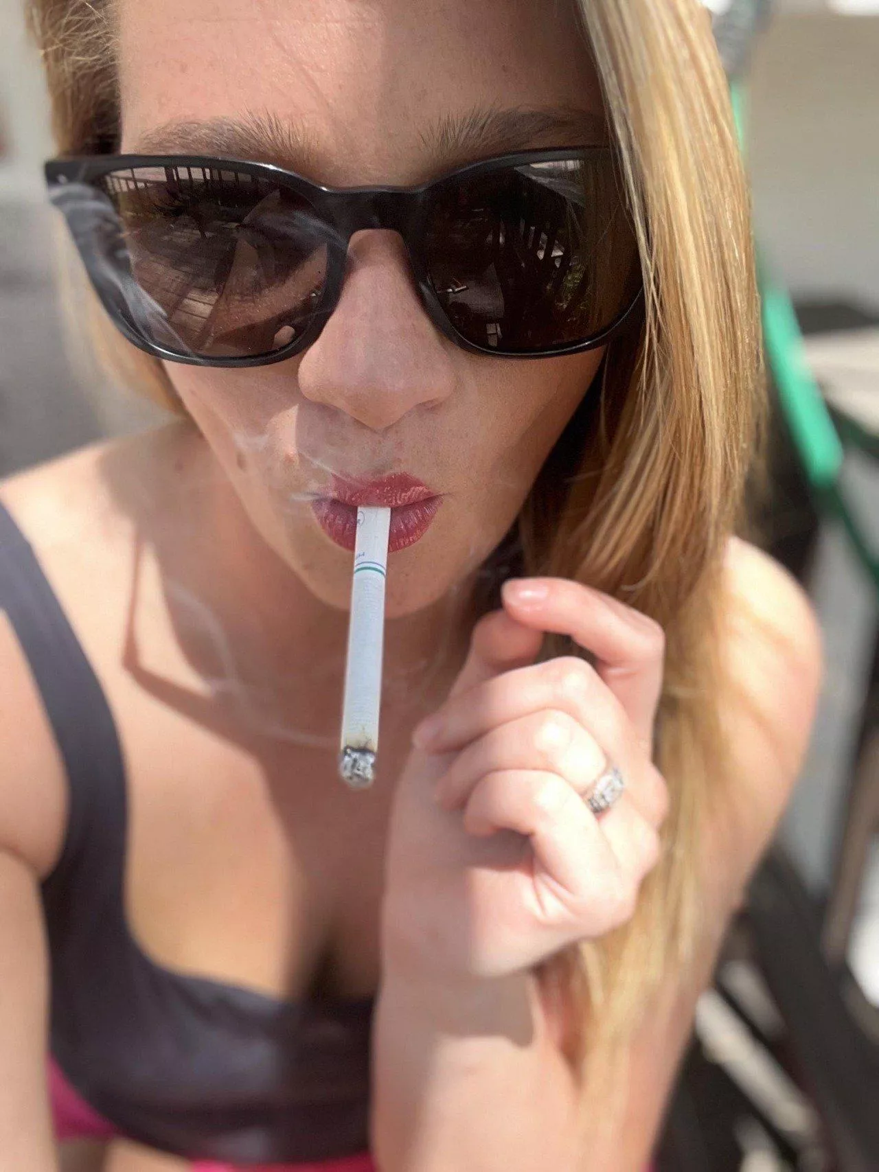 She gets a hall pass if she smokes for you  posted by No_Breadfruit3997