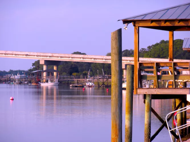 Violet Evening at Isle of Palms   Original photograph by Kendall F. Kessler by 11Catalina