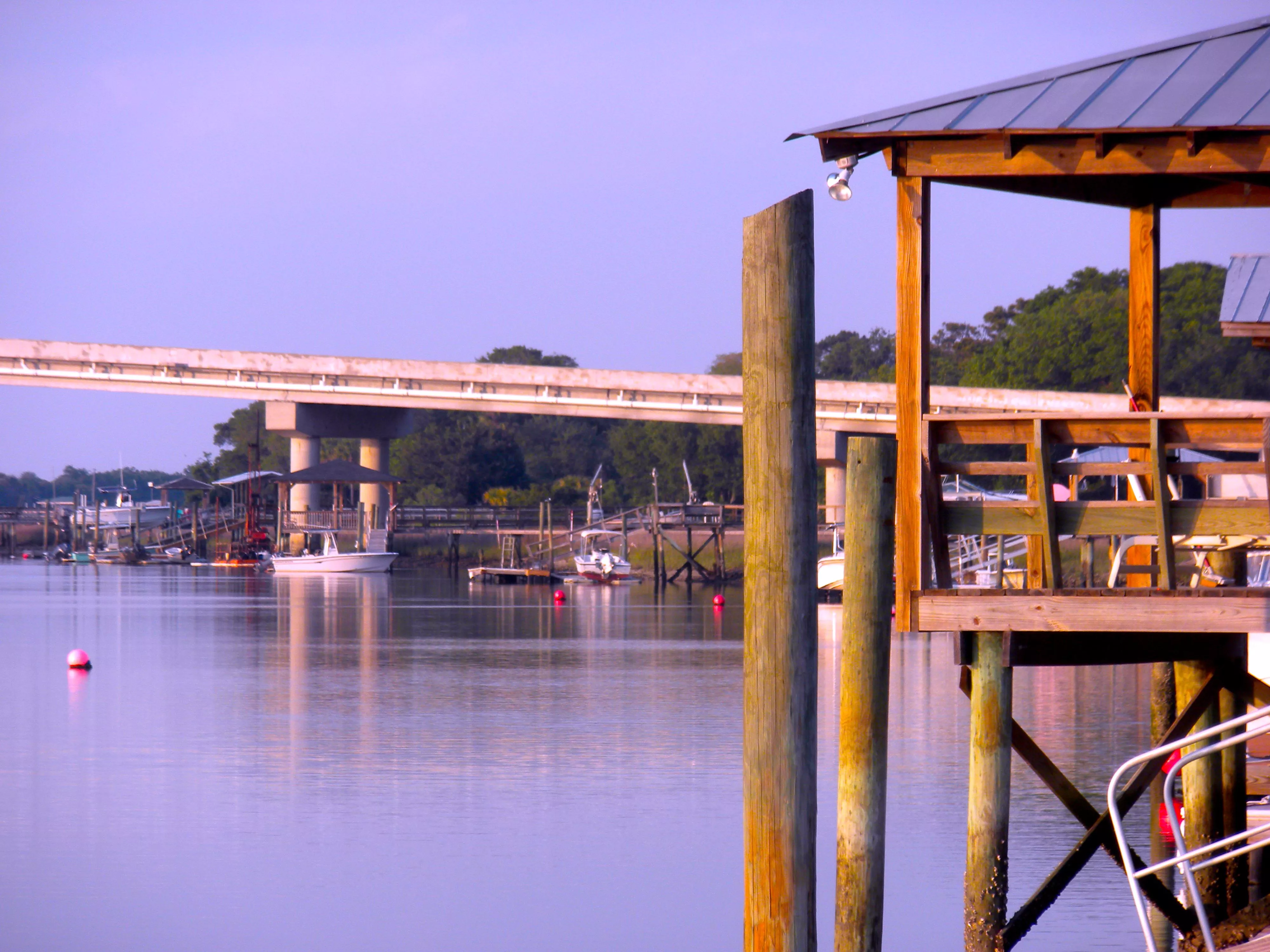 Violet Evening at Isle of Palms   Original photograph by Kendall F. Kessler posted by 11Catalina