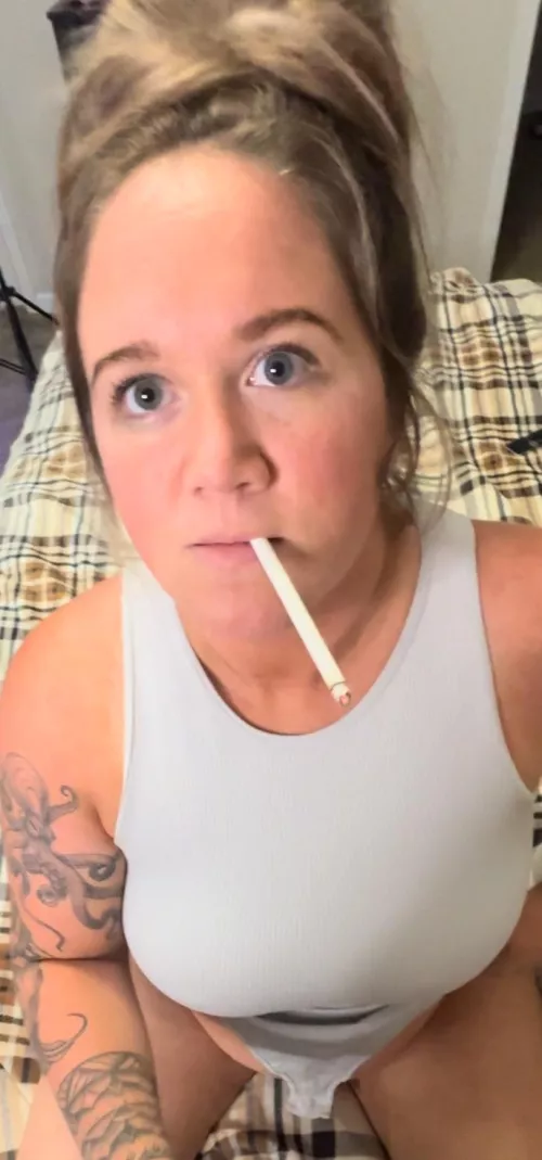 Who’s ready to see me smoke today??💨💨 by Smokes4Husband