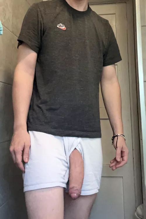 You like my big white cock right 😼 ? by imcomingbby