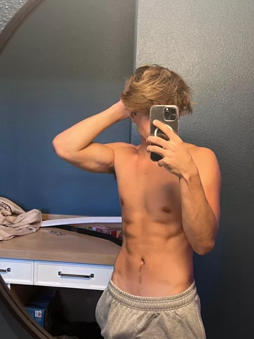 Any older guys wanna rate my cock? 18m by StationCommon5174