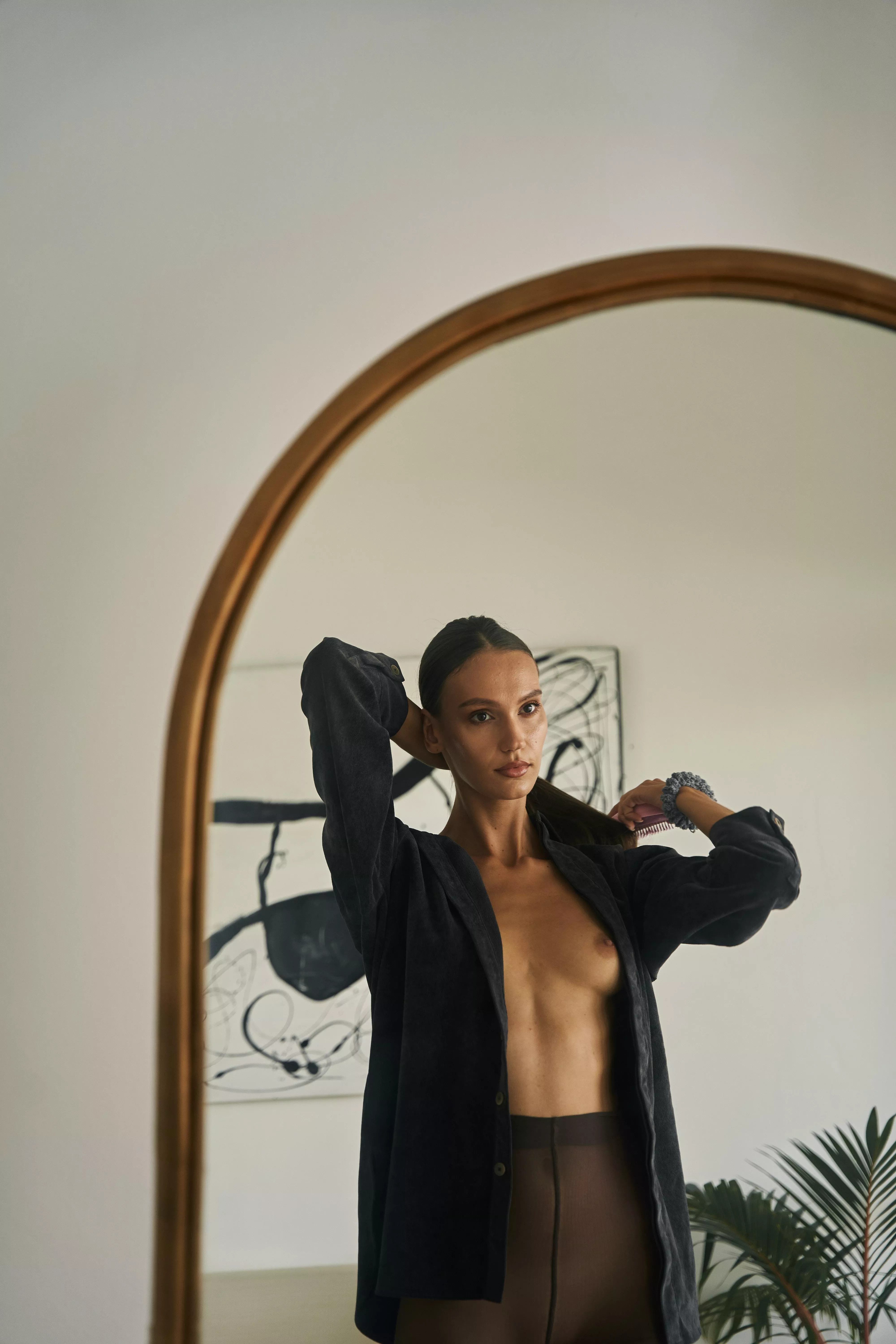 I'm heading to class in a professor's shirt. How does your day start posted by auocamille