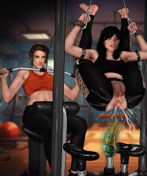 Jenna Learns A new Workout from Amber by TheStirlingBerry