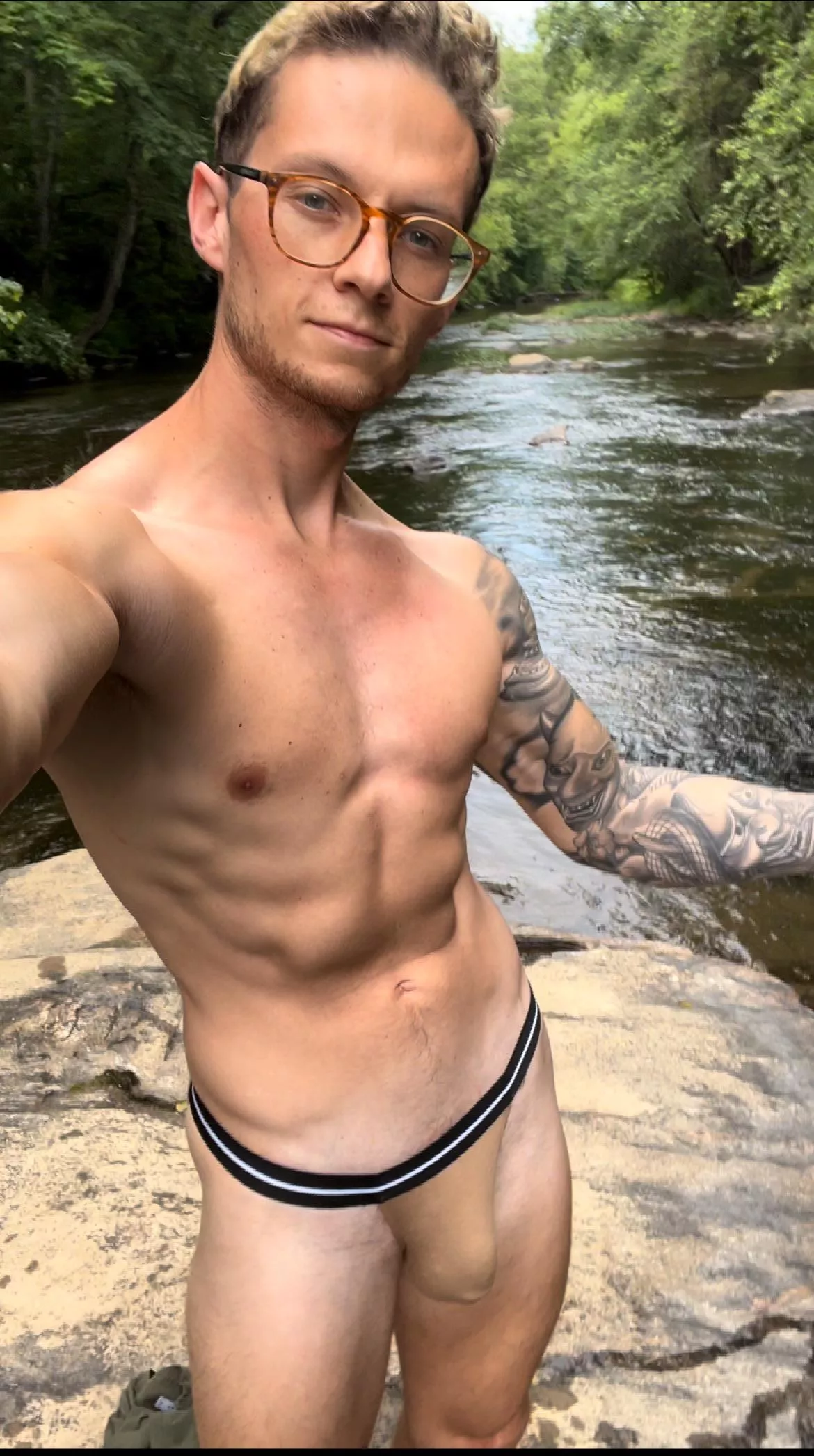Morning hike in my undies 🤓 posted by AguayoUnderwear
