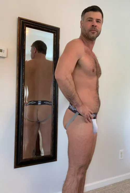 Rockin the jock… How does it look on me? by Wait4thehook