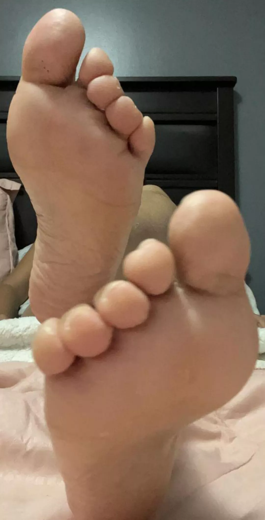 Tiny wrinkly feet on your face. What are you doing next? posted by cataaaaa303