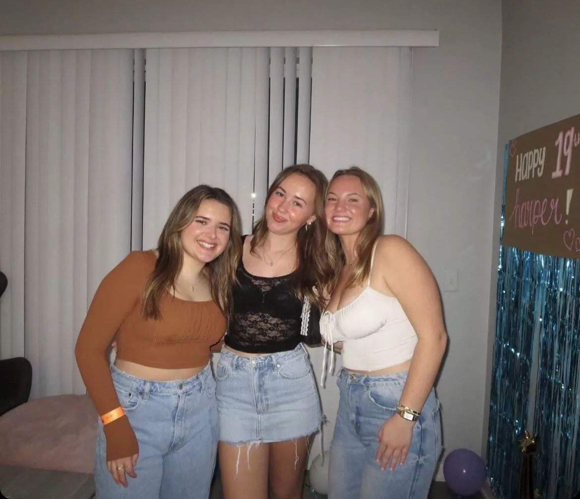 Trio posted by TopTierPics