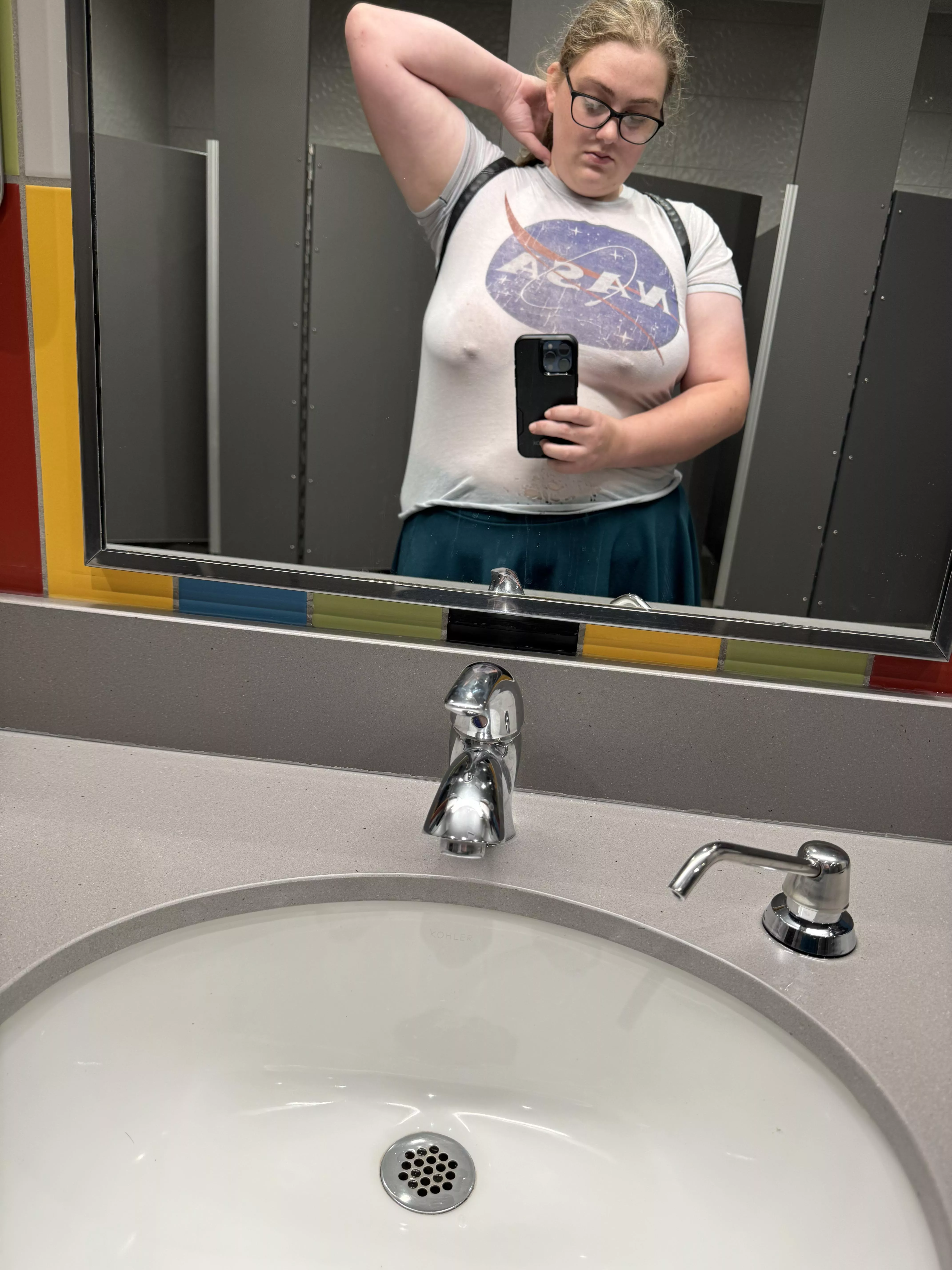 Braless out and about posted by Alphawalf831