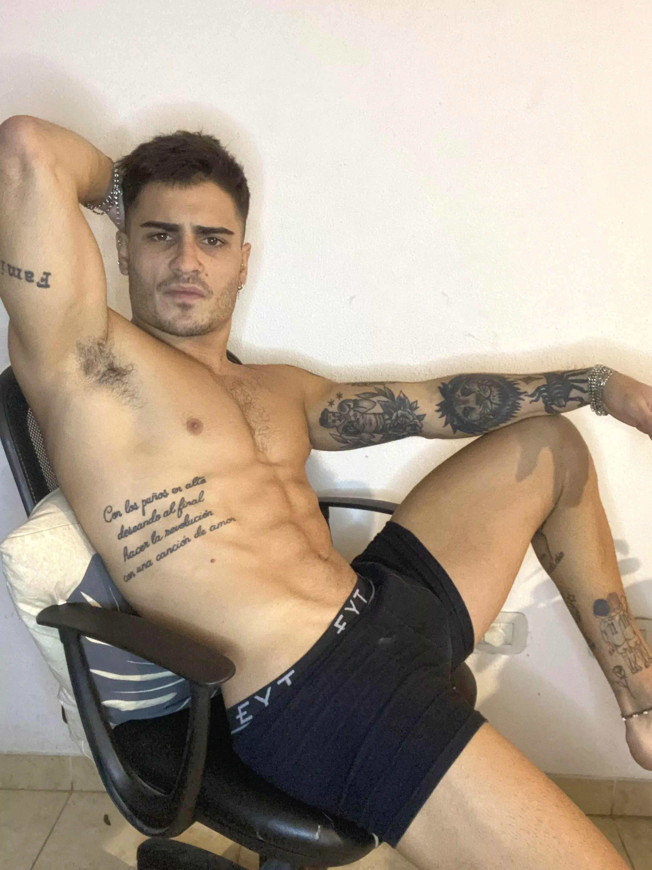 Can my sweaty soccer-playing pits make your cock hard?  posted by OlieTheKing