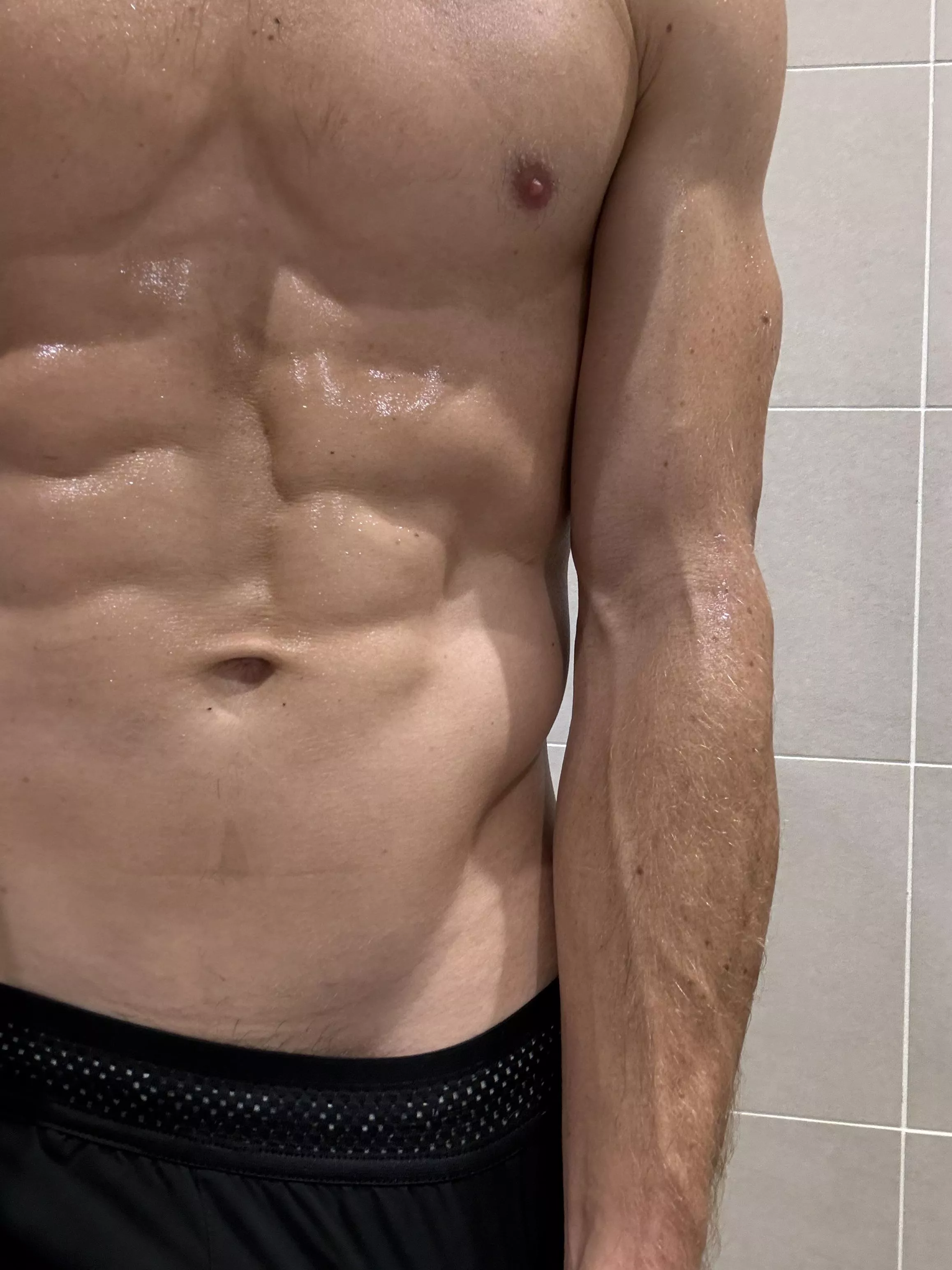 Let’s get sweaty together 😏 posted by sometimeinthewhen