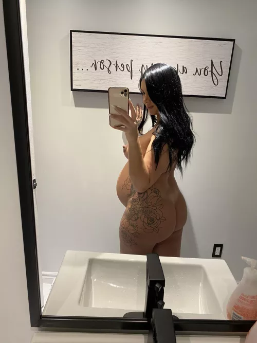 My pregnant wife, what you think of her? by Positive_Second8064