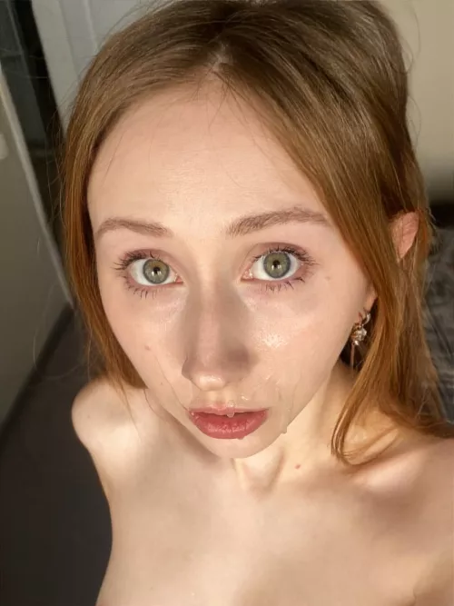 Red-haired Elf got a facial first by MistressOfArousal