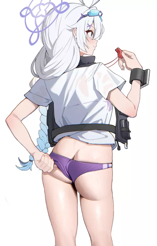 Swimsuit Kirino (Ramanda) [Blue Archive] by llamanatee