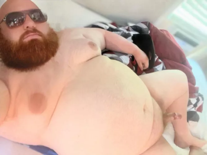 This is how big my flaccid dick is. by BigSexyBeastHornball