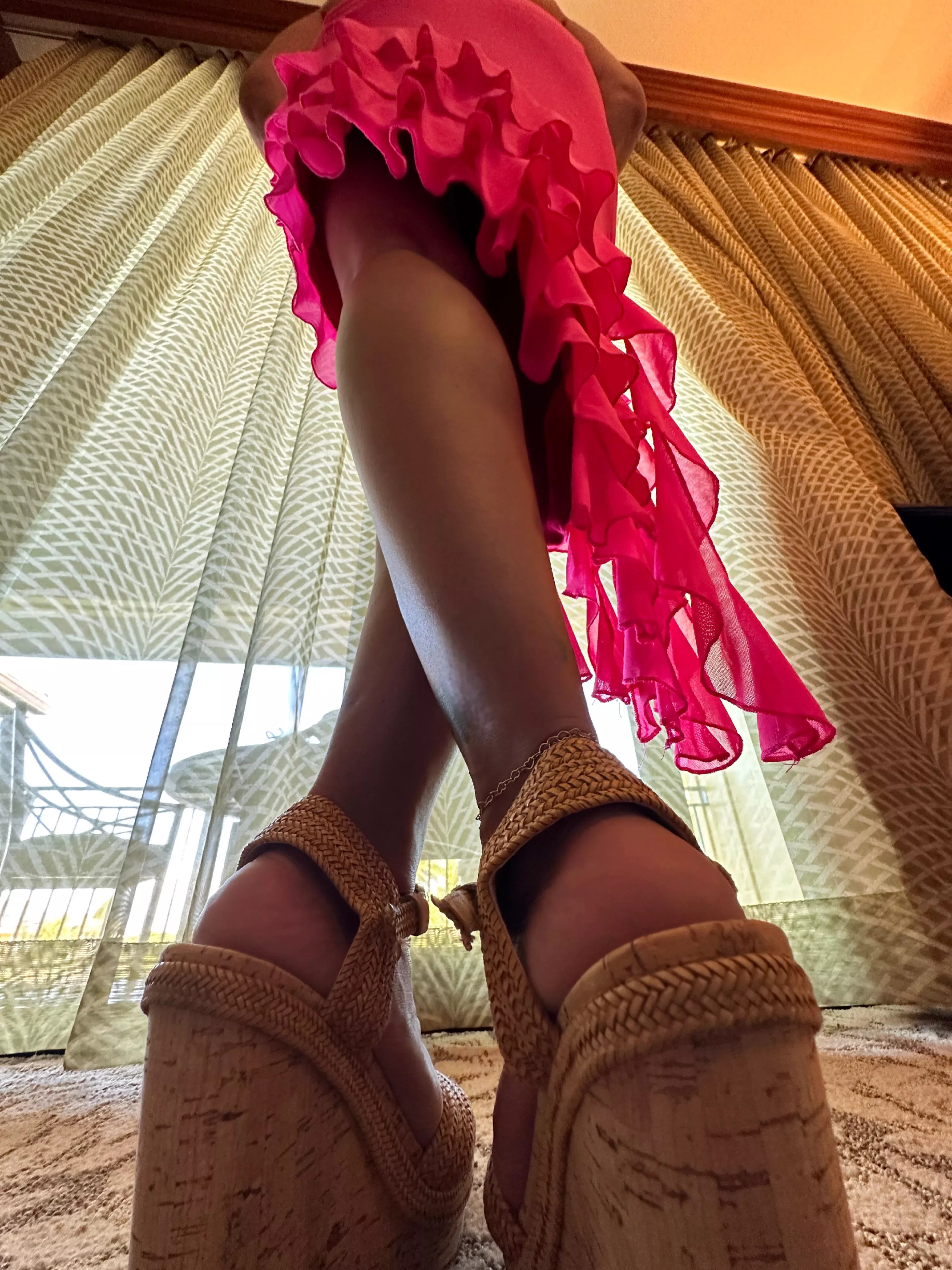 Wedge you do to me? posted by highheeledvixen