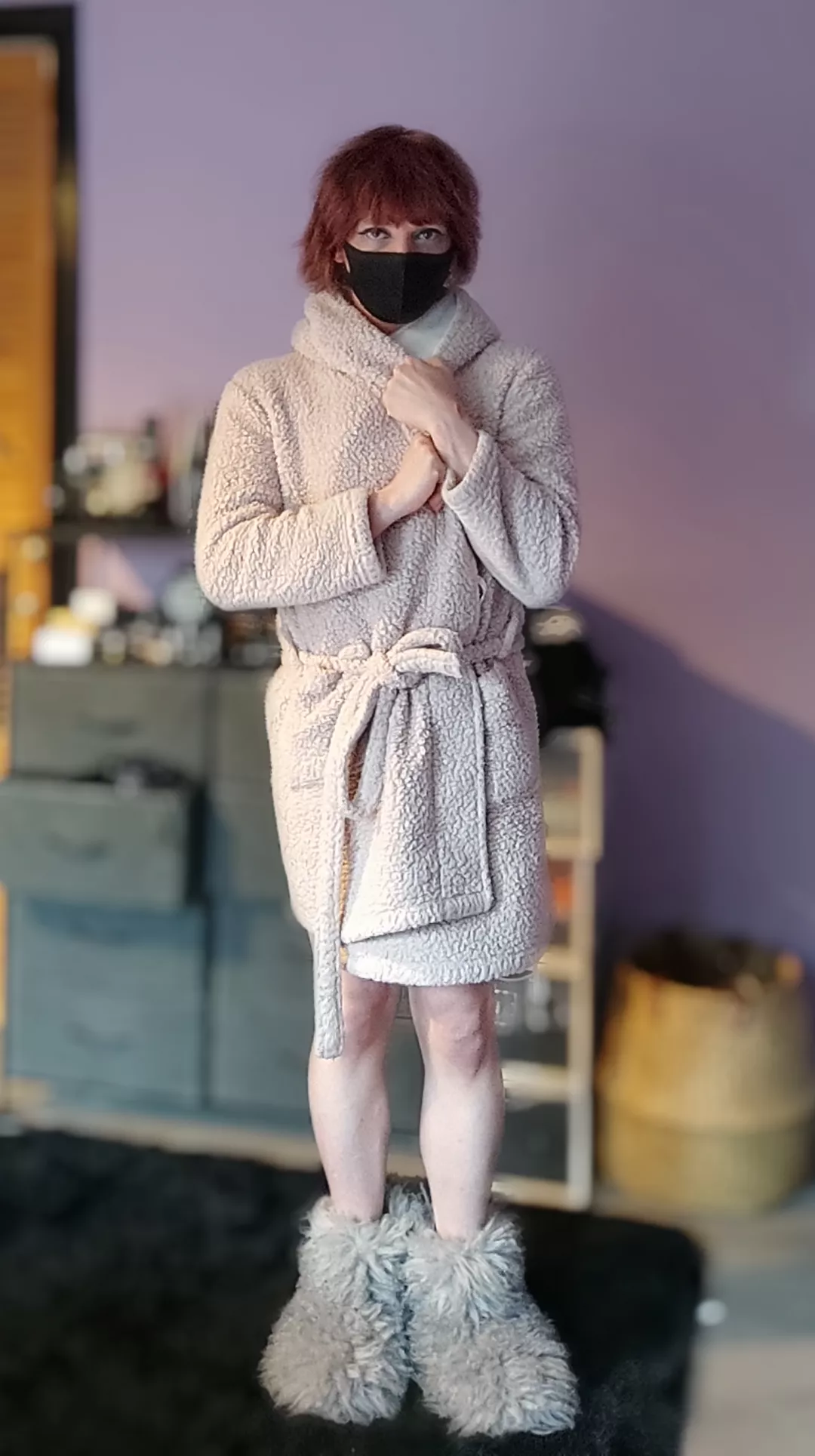 Exhausted ...Eepy femboy... 💤🩷 posted by fox_boy_fun