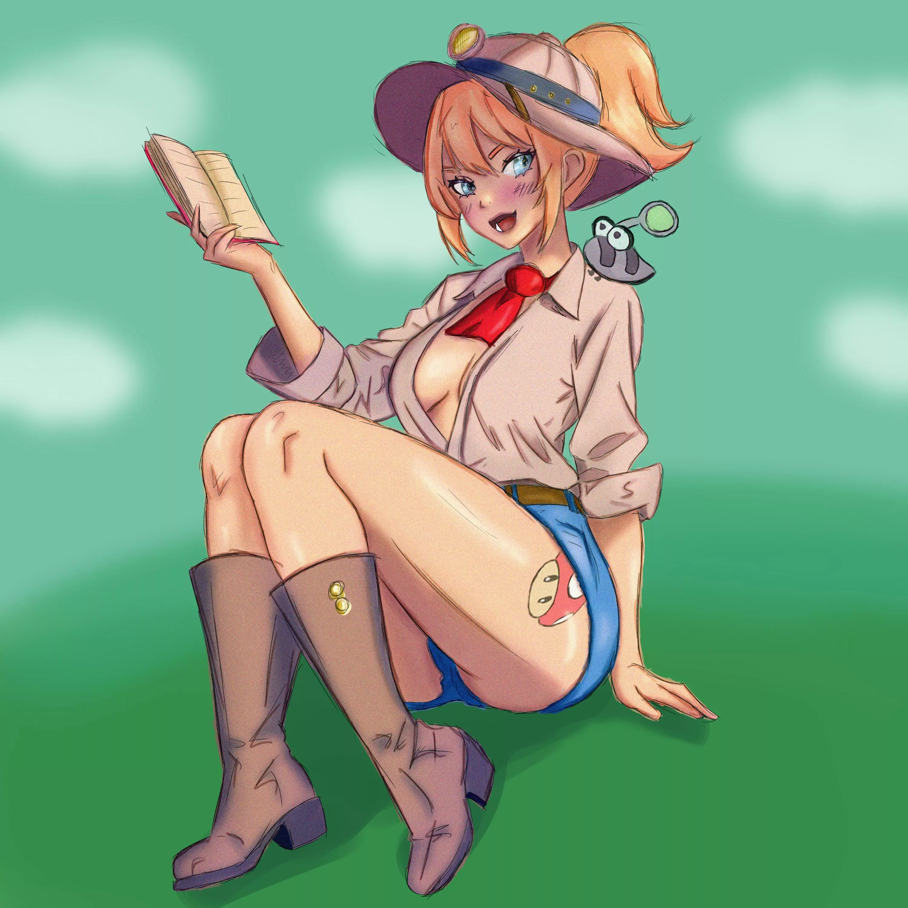 Goombella Anime Girl (Jako) posted by Jako_Art