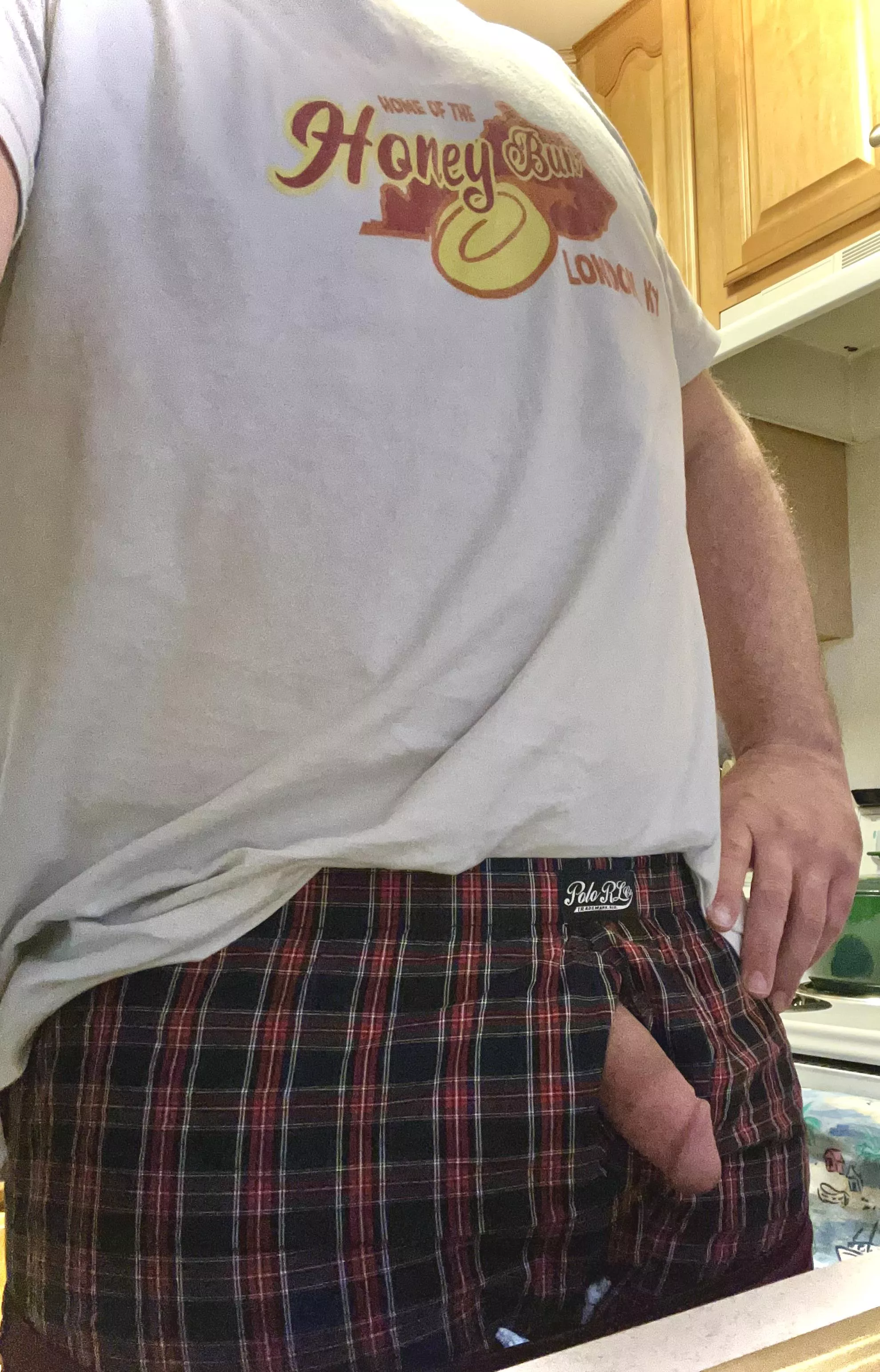 Got these boxers at the thrift store today. Wore them for the rest of the day before washing them. Thinking about mine being where another dude’s was always turns me on. Anybody else? posted by Top-Version7124