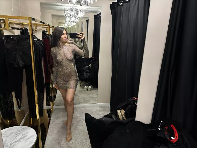 I hope this dress is not too revealing for a date by foreverbabbyy